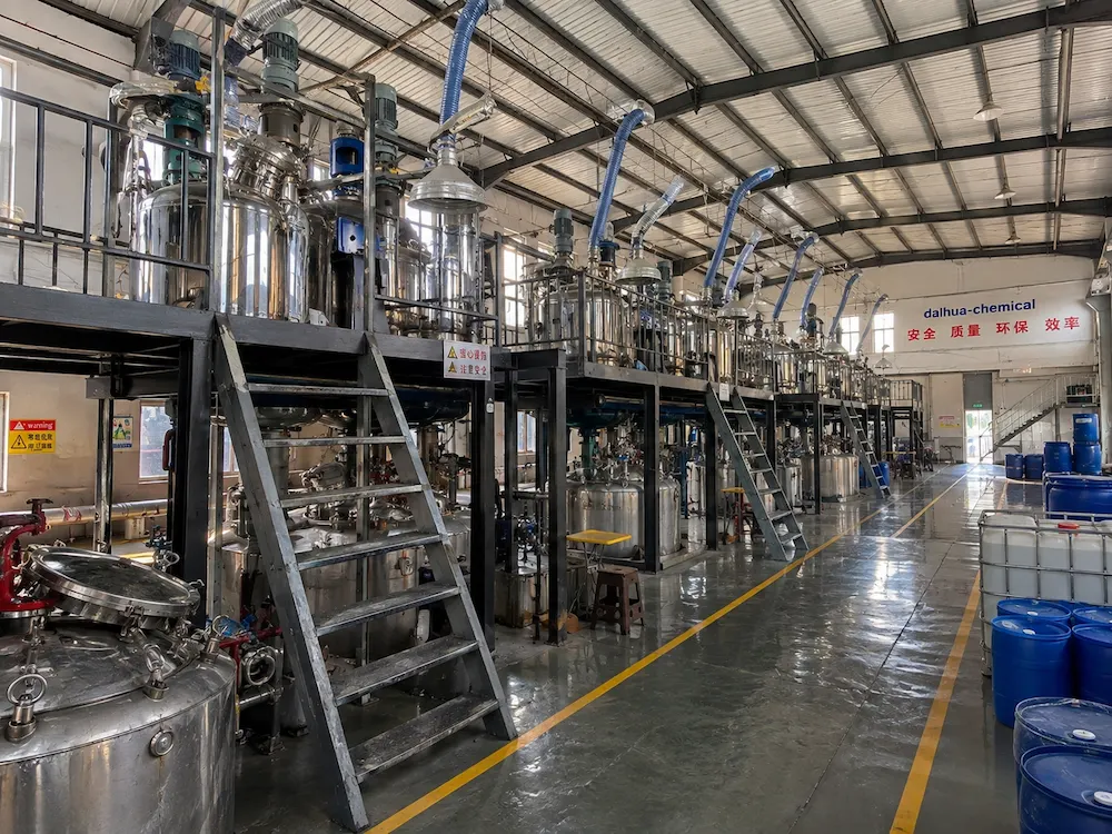 Reactor vessel at the Dahua Chemical production facility in Foshan, Guangdong